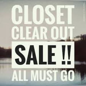 Closet sale